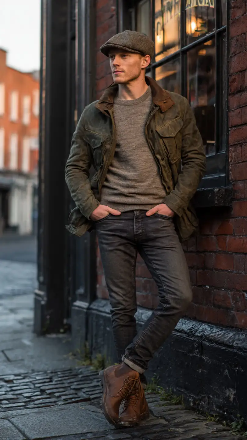 7 Ireland Outfits for Men You'll Want to Pack 3 The Coastal Walker — Built for Cliffs and Cobblestones