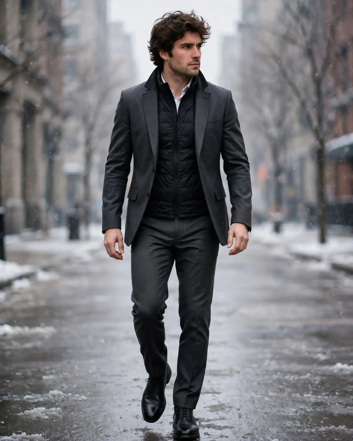 The Dressed-Up Puffer Vest