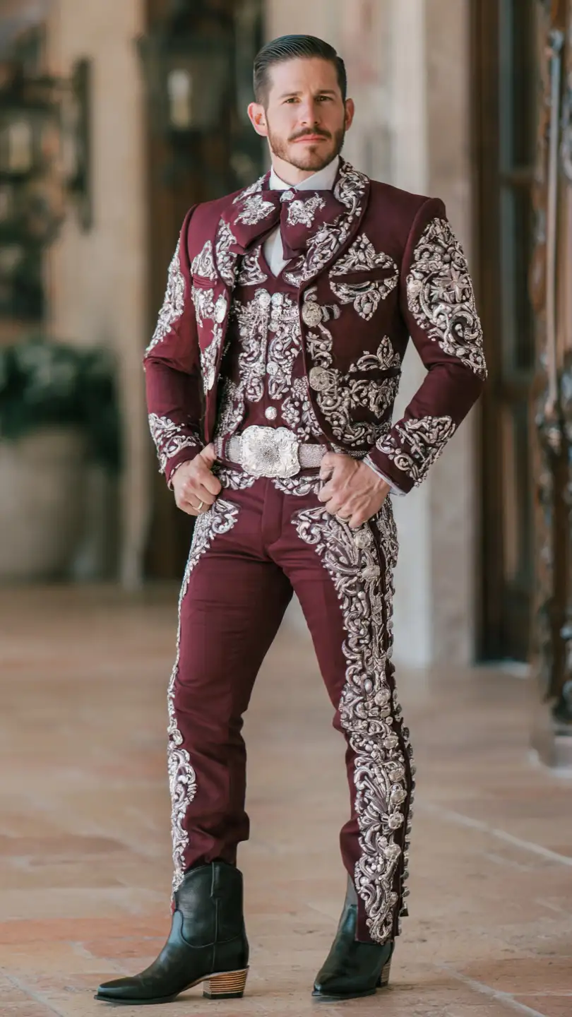 13 Mexican Outfits for Men That Blend Color and Culture 15 The Formal Charro Suit — Full Commitment, No Apology