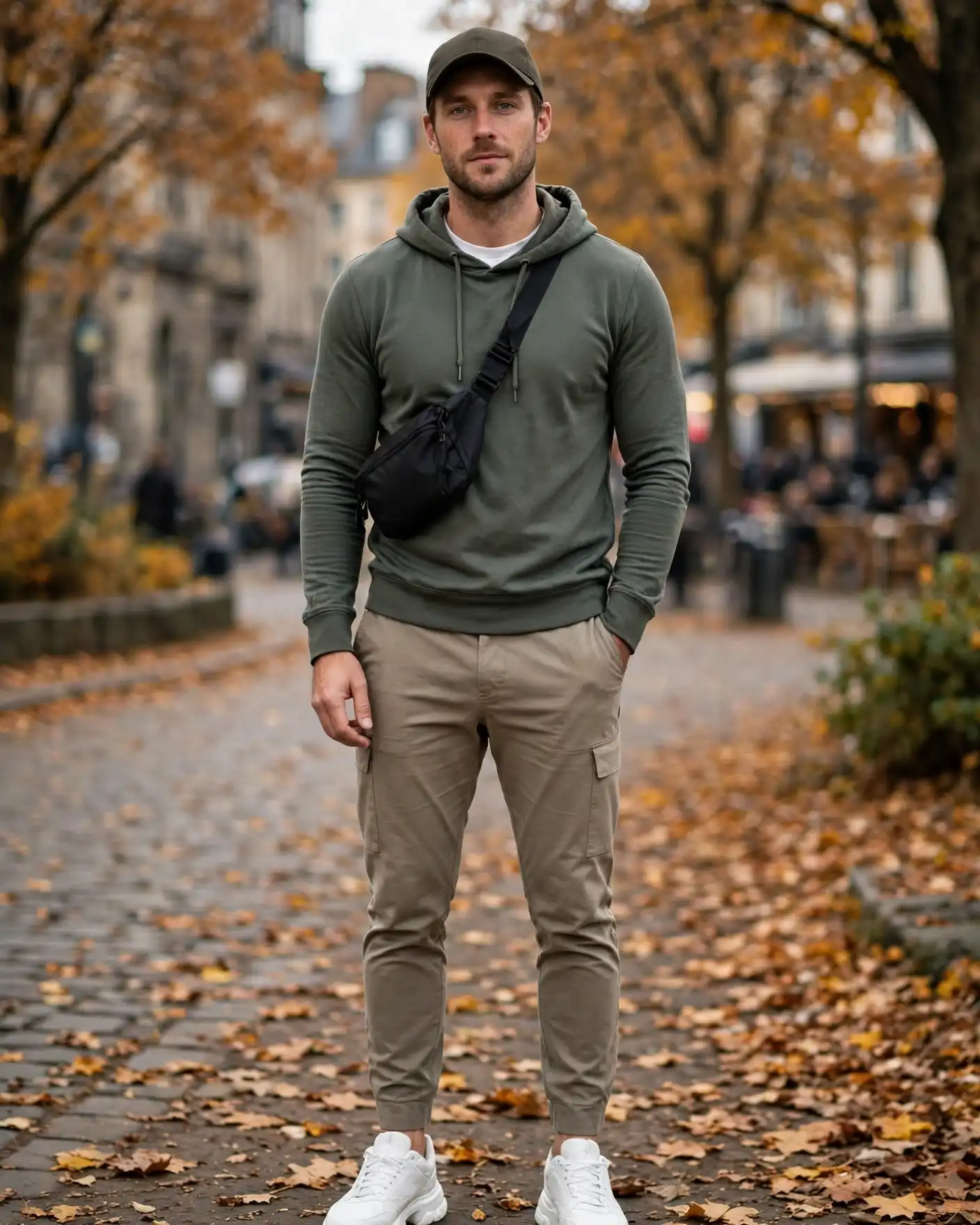 Men's Fall Hoodies for Effortless Autumn Style 9 The Hoodie and Cargo Pants