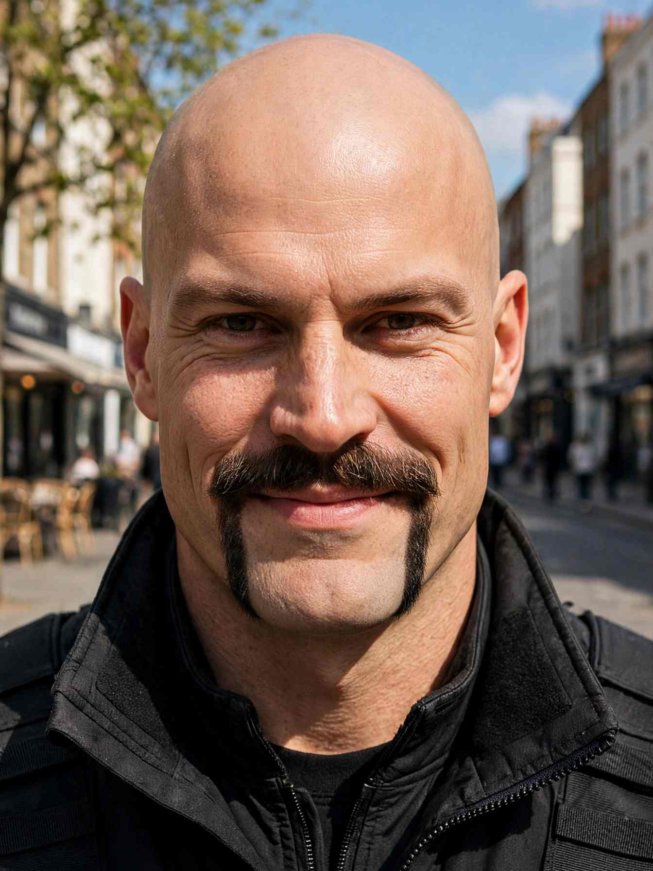 Bald Men with Mustache: 11 Timeless Style Ideas 4 The Horseshoe