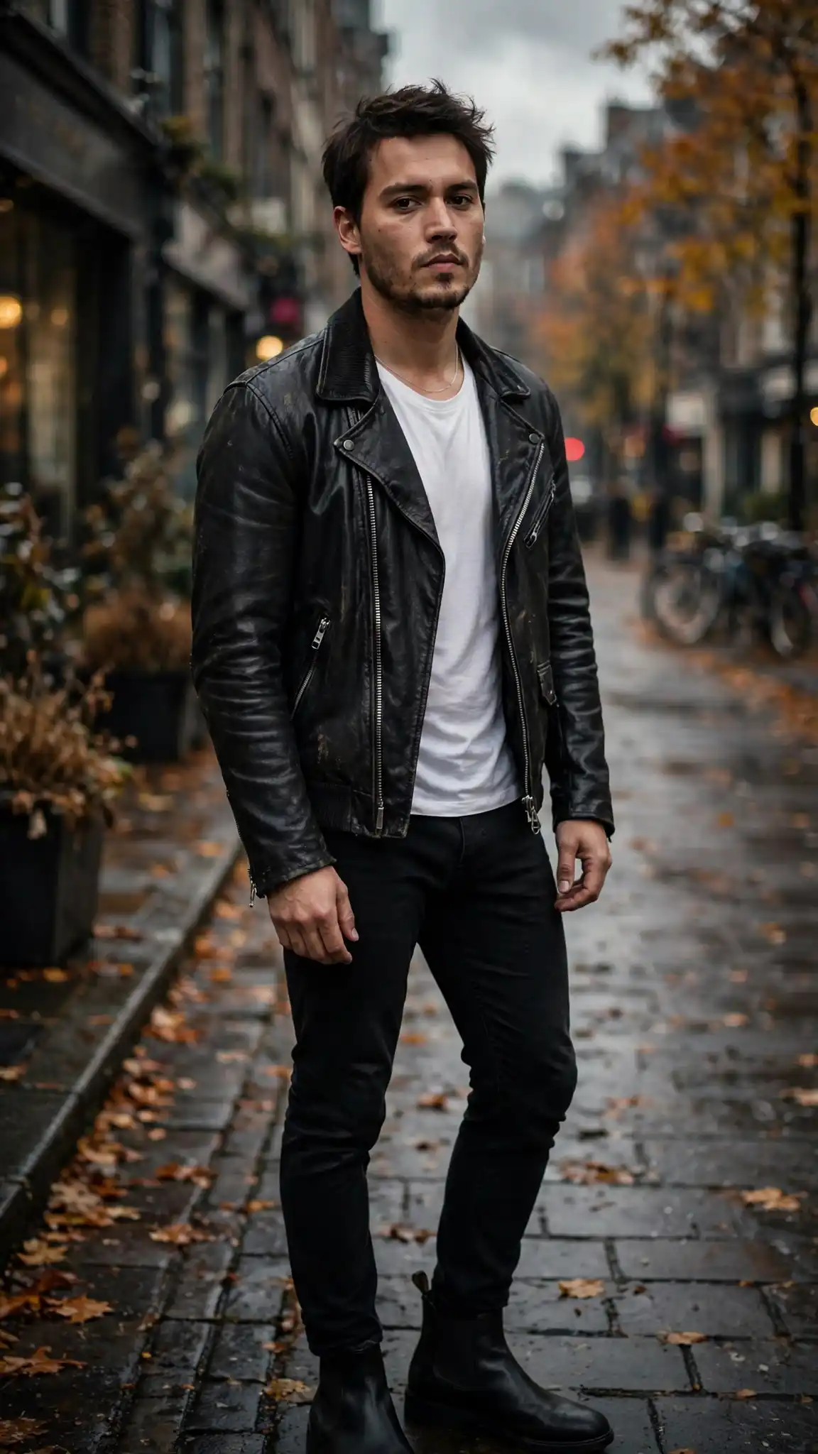 Autumn Jackets for Men That Always Look Stylish 11 The Leather Jacket