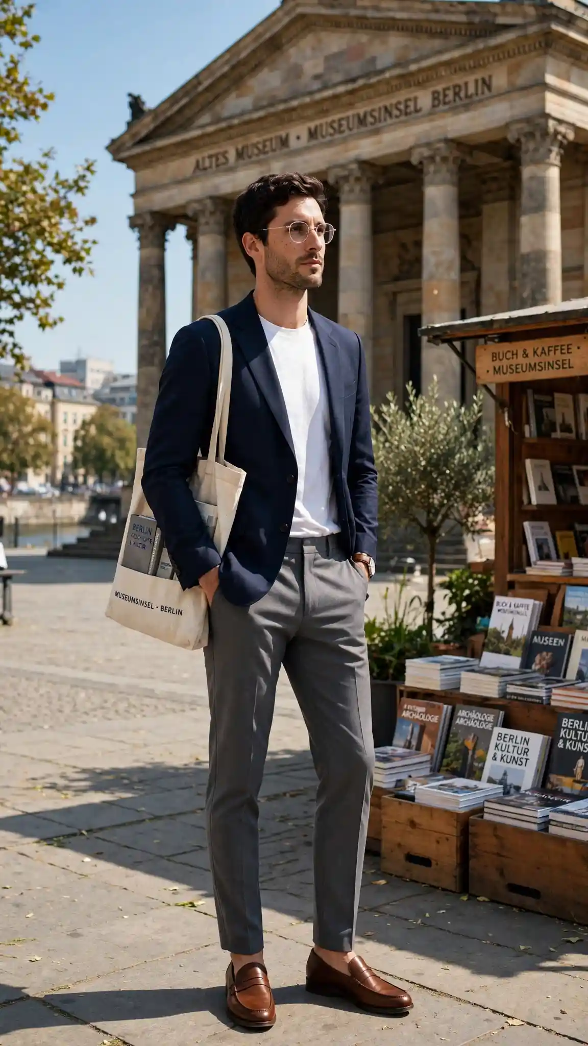 12 Berlin Outfits for Men That Actually Work 9 The Museum Island Intellectual