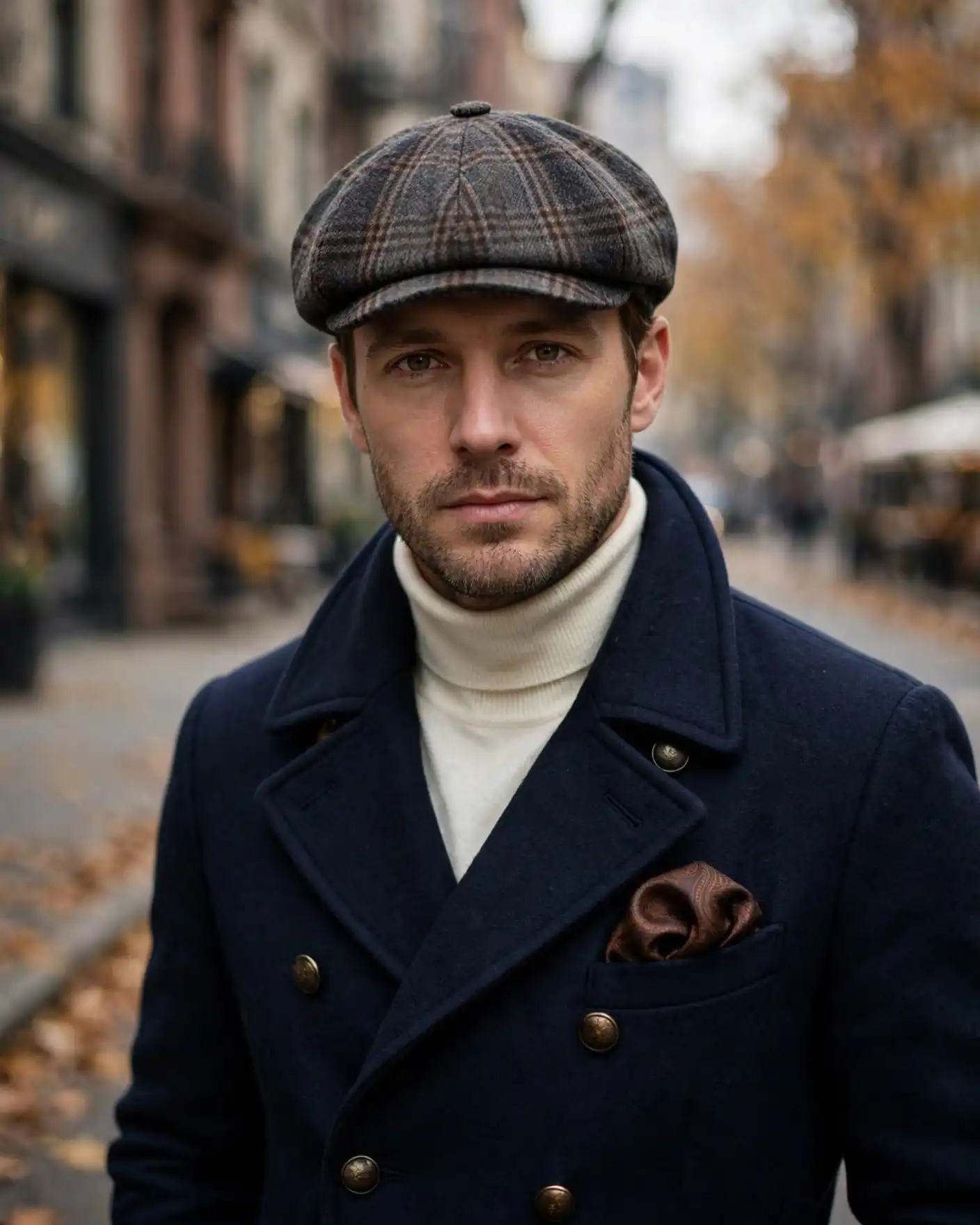 13 Men's Fall Hats That Actually Upgrade Your Entire Outfit 7 The Newsboy Cap
