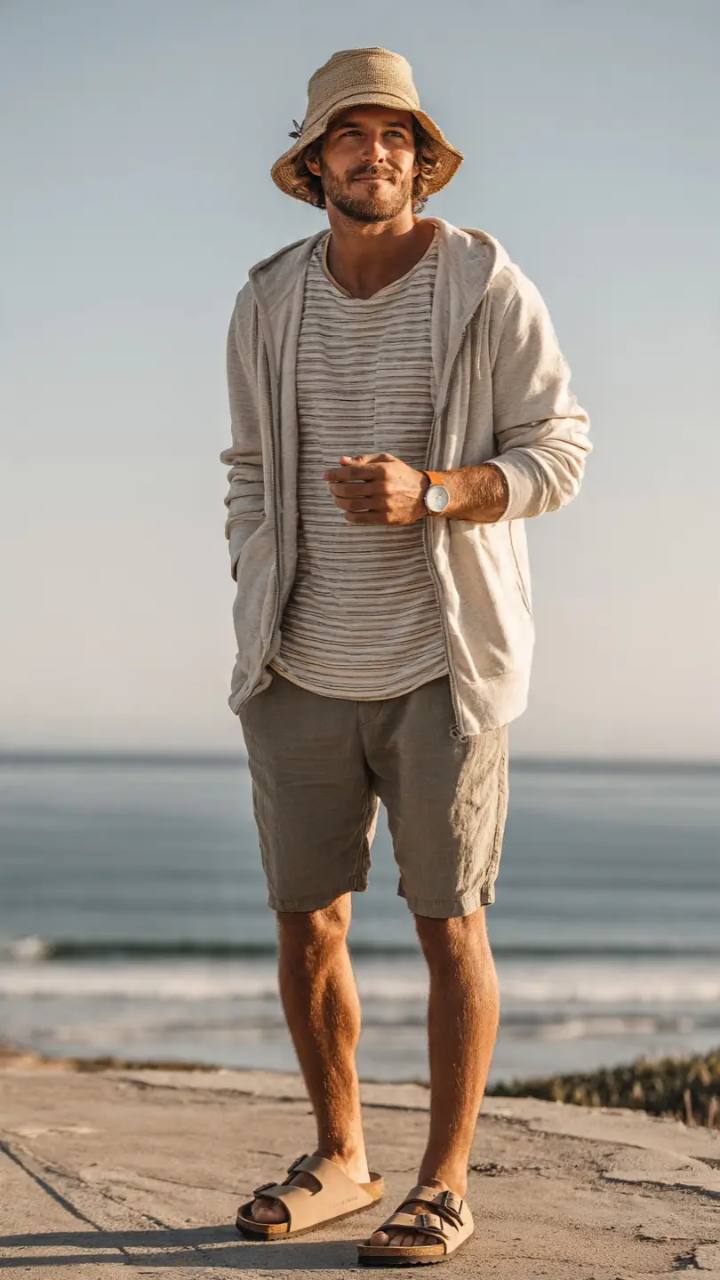 American Outfits for Men: 14 Ideas That Always Look Stylish 8 The Pacific Coast Casual — Laid Back With a Point of View