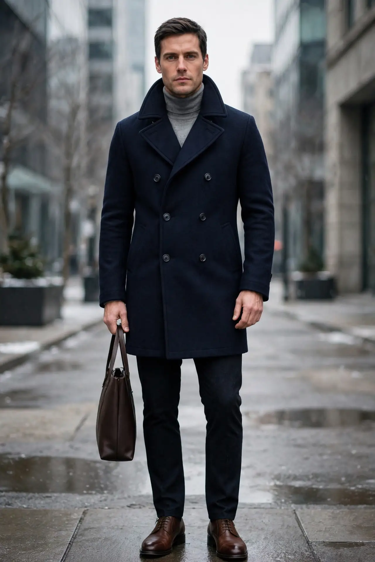 Men's Fall and Winter Jackets That Look Expensive 7 The Peacoat