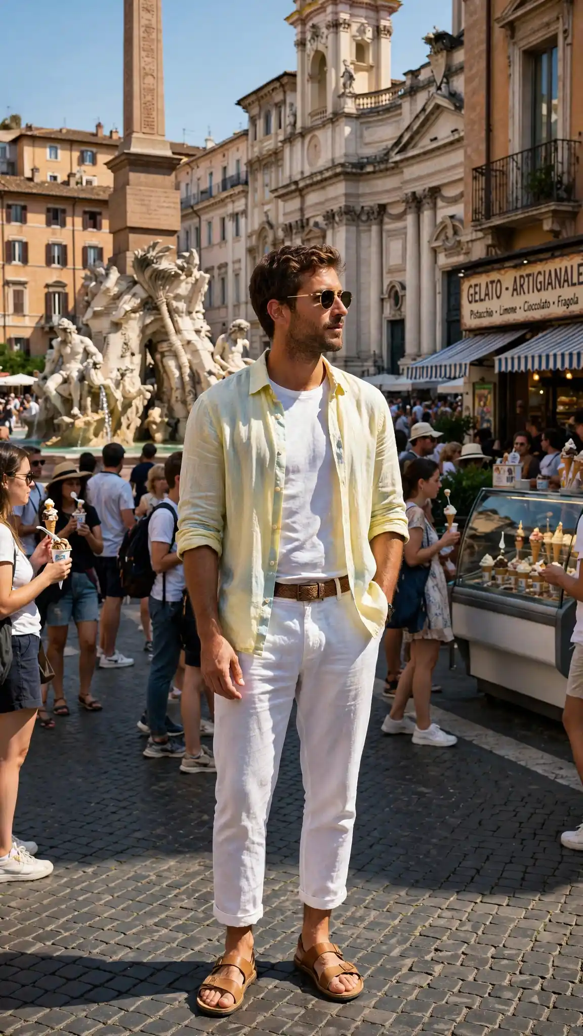 The Piazza Navona Afternoon