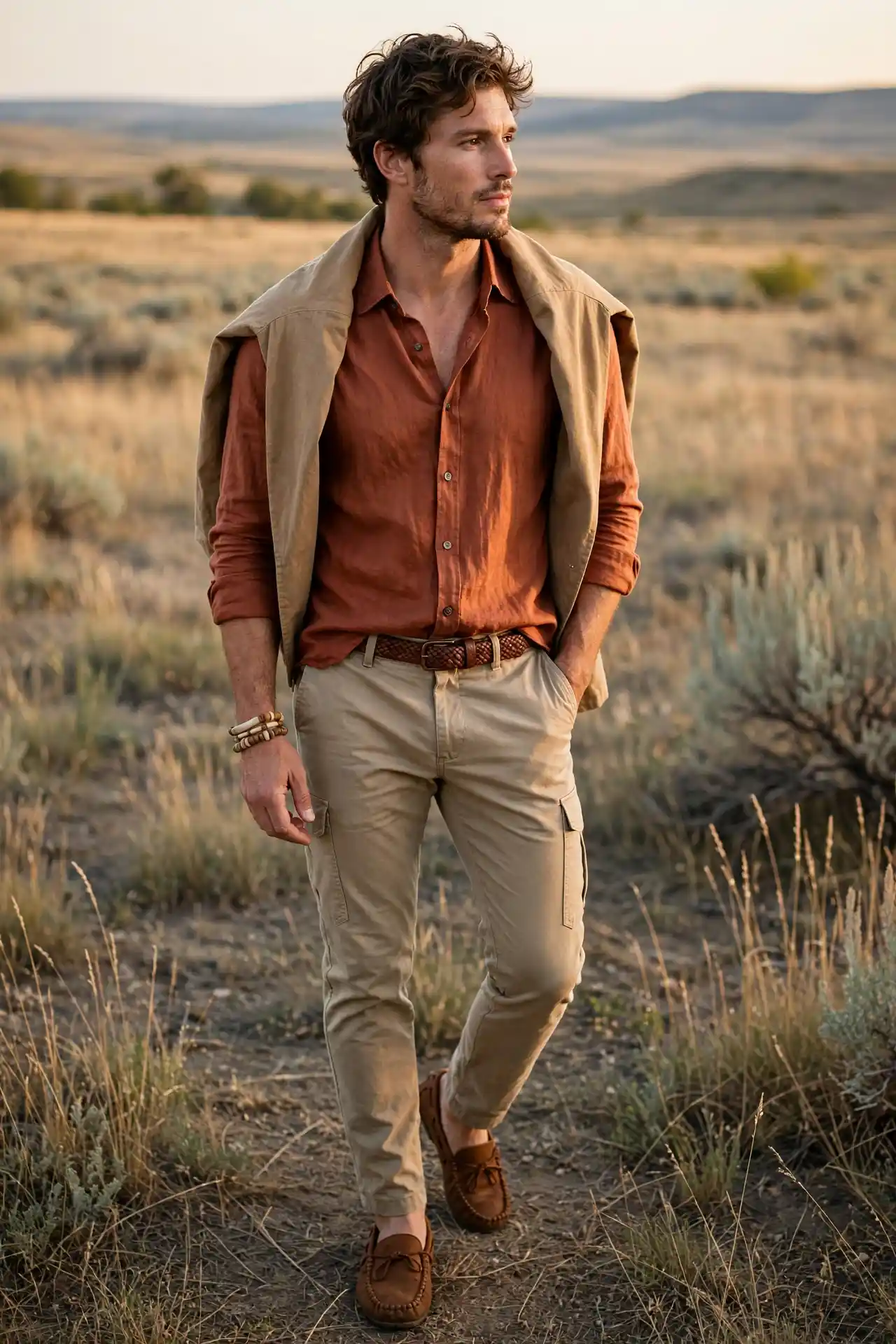 The Plains-Inspired Earth Tone Fit