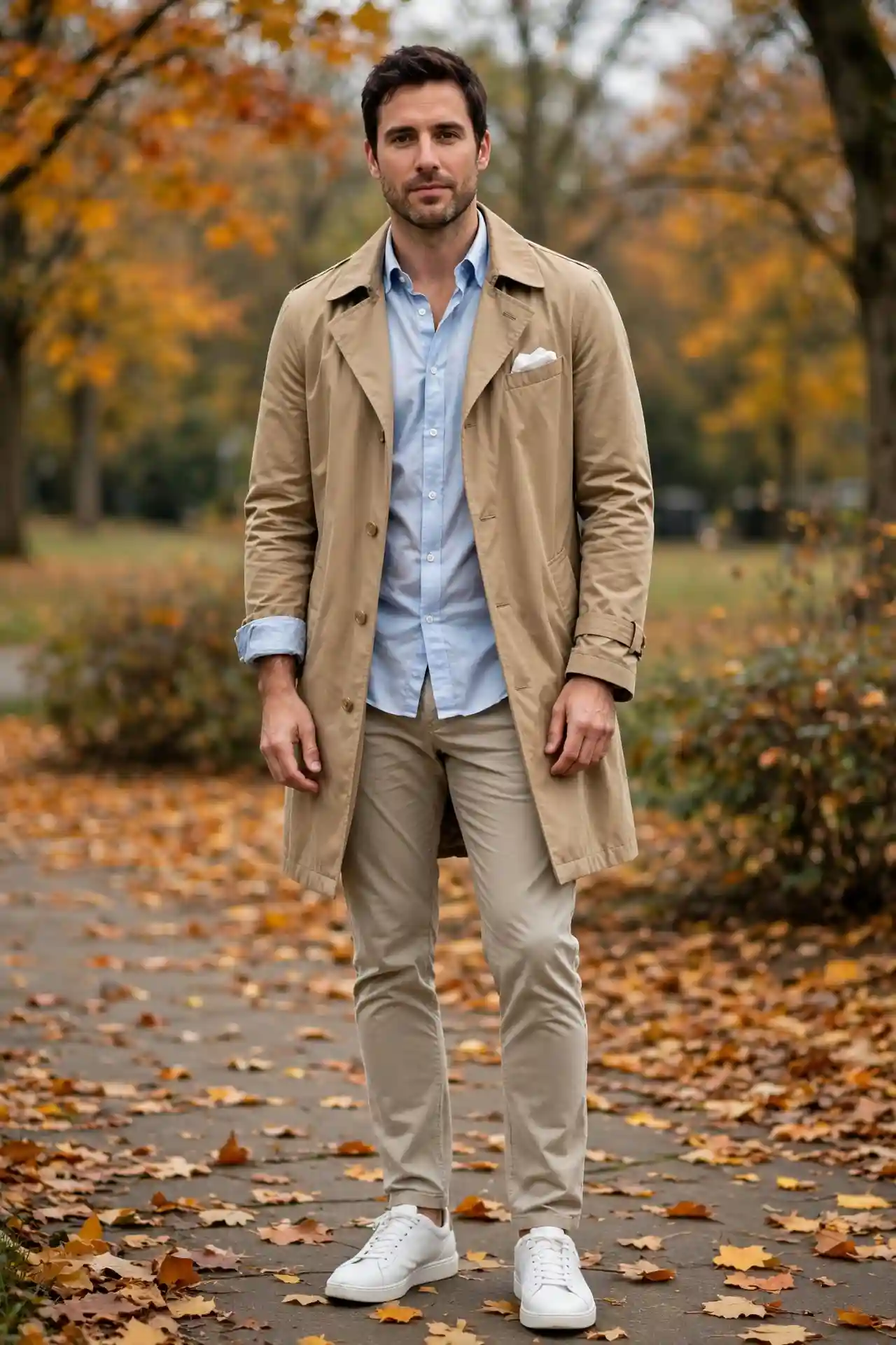 10 Men's Fall Trench Coats for a Timeless Seasonal Look 5 The Smart Casual Friday