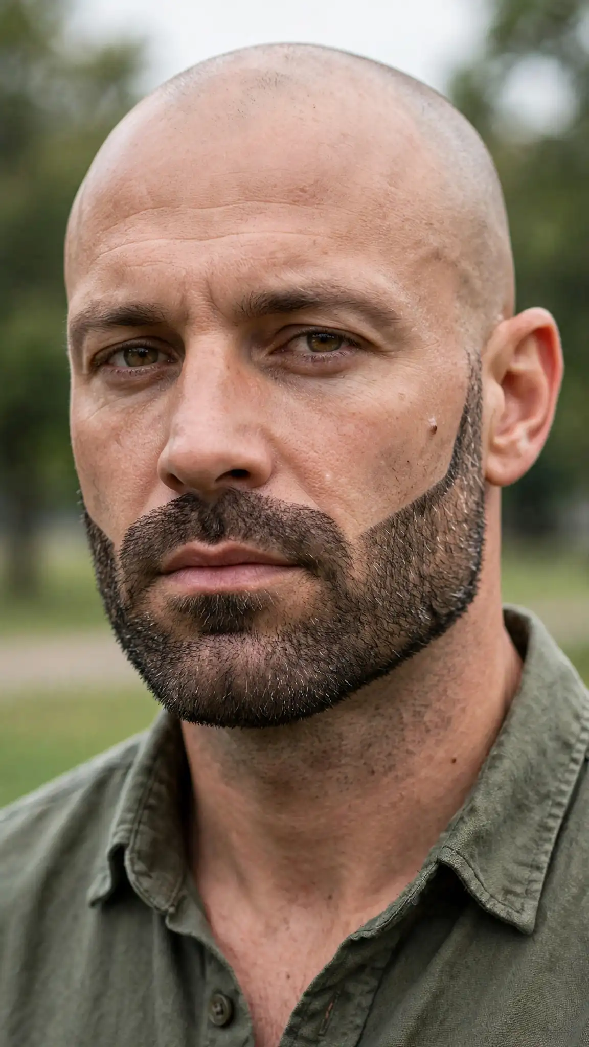 The Stubble with Hard Part Line