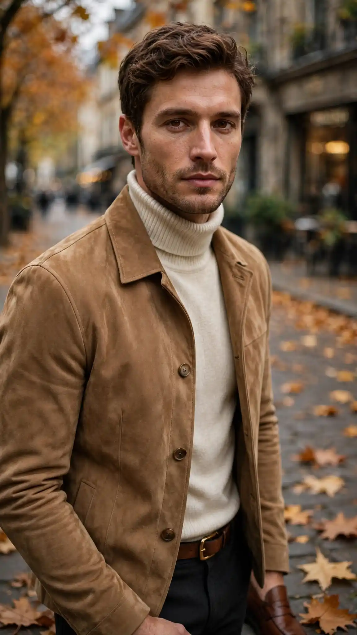 Autumn Jackets for Men That Always Look Stylish 9 The Suede Jacket