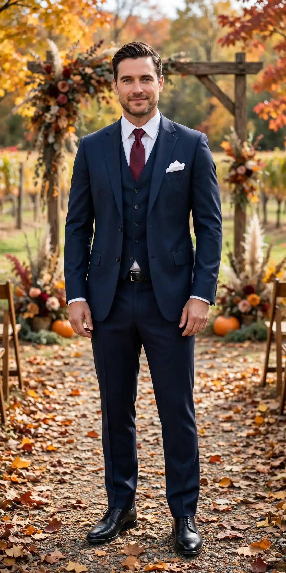 Men's Fall Wedding Outfits: 15 Ideas for Every Dress Code 13 The Three Piece Suit