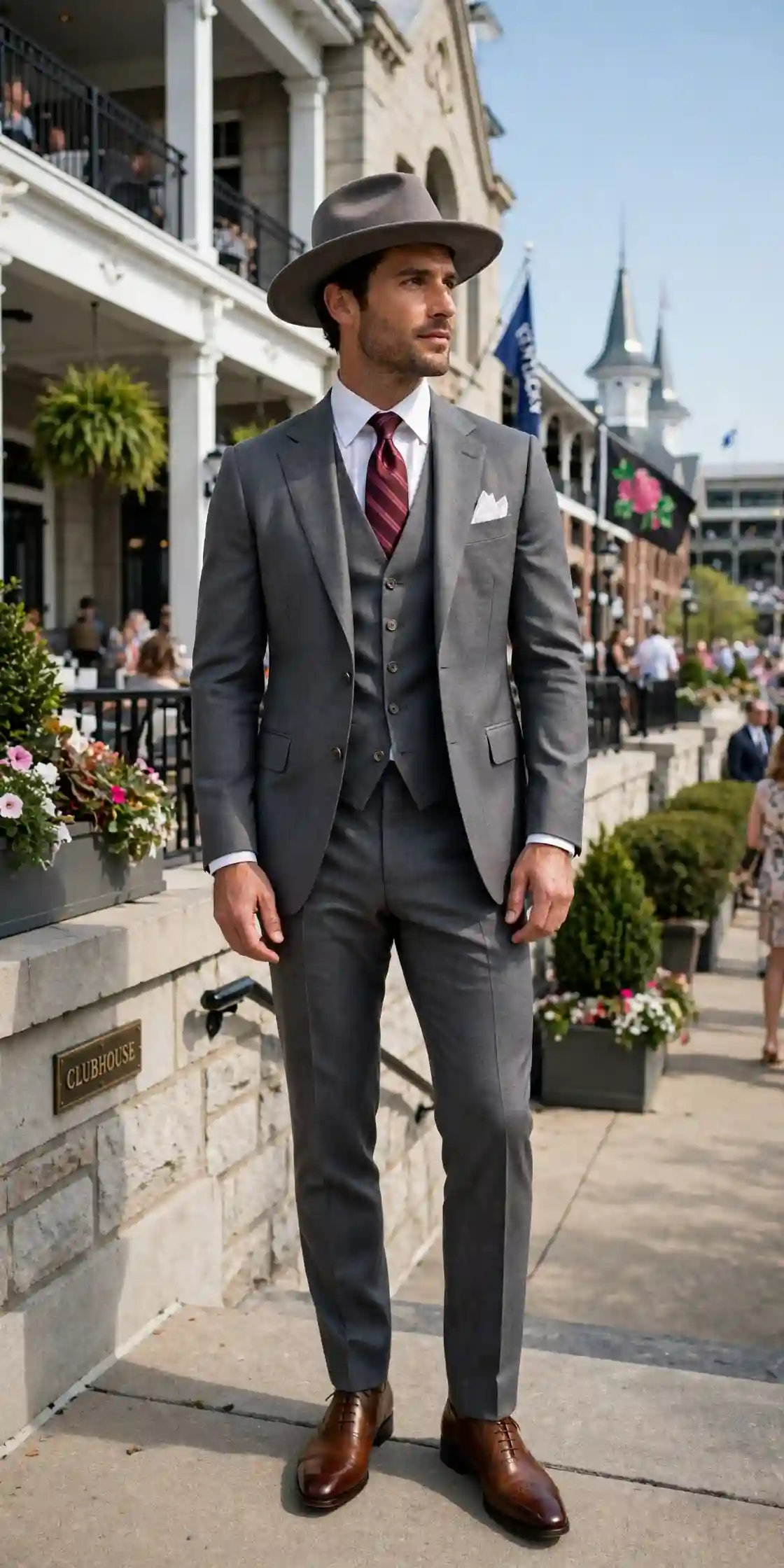 15 Kentucky Derby Outfits for Men That Stand Out 15 The Three-Piece — The Clubhouse Statement