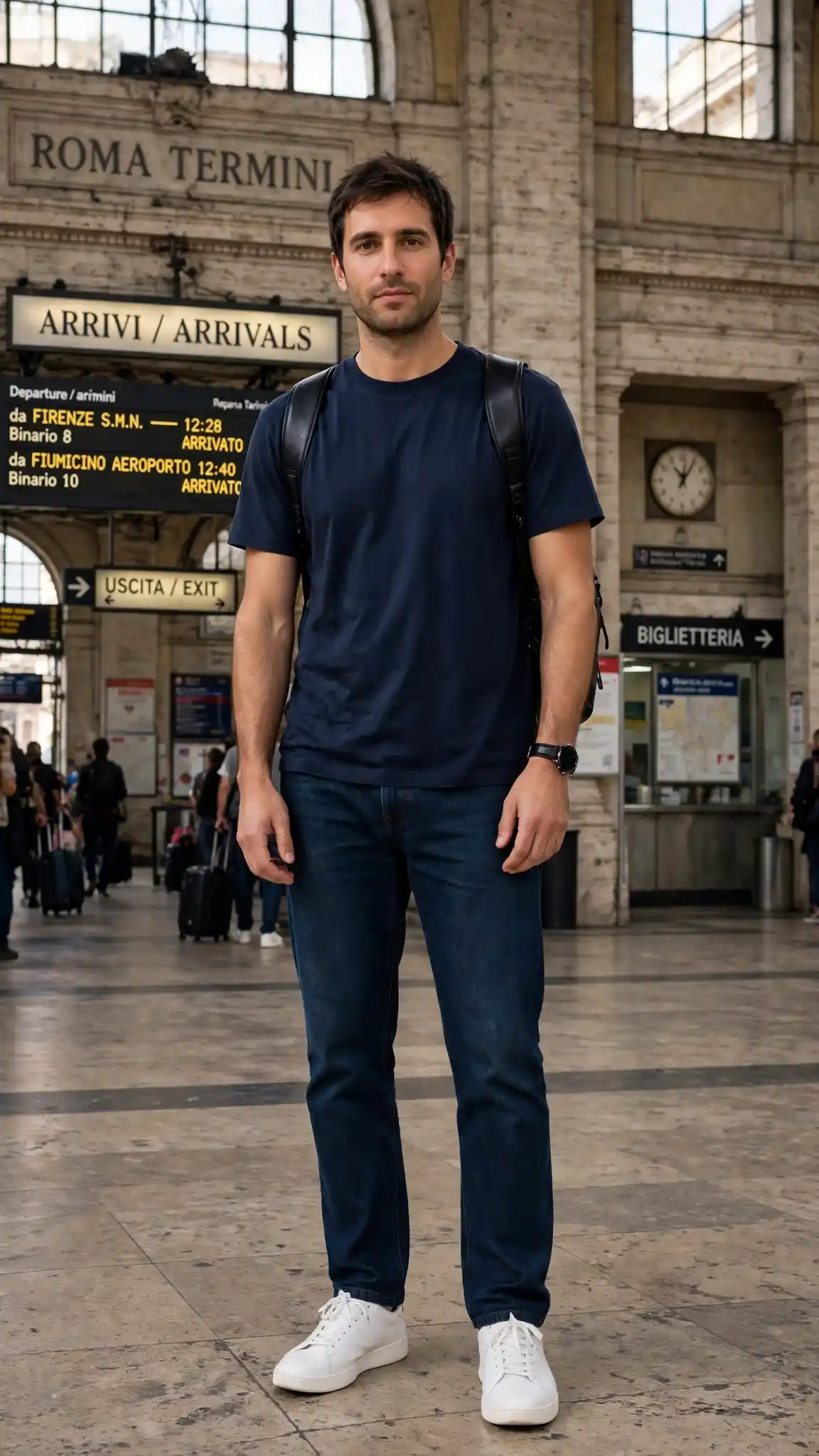 The Train Station Arrival