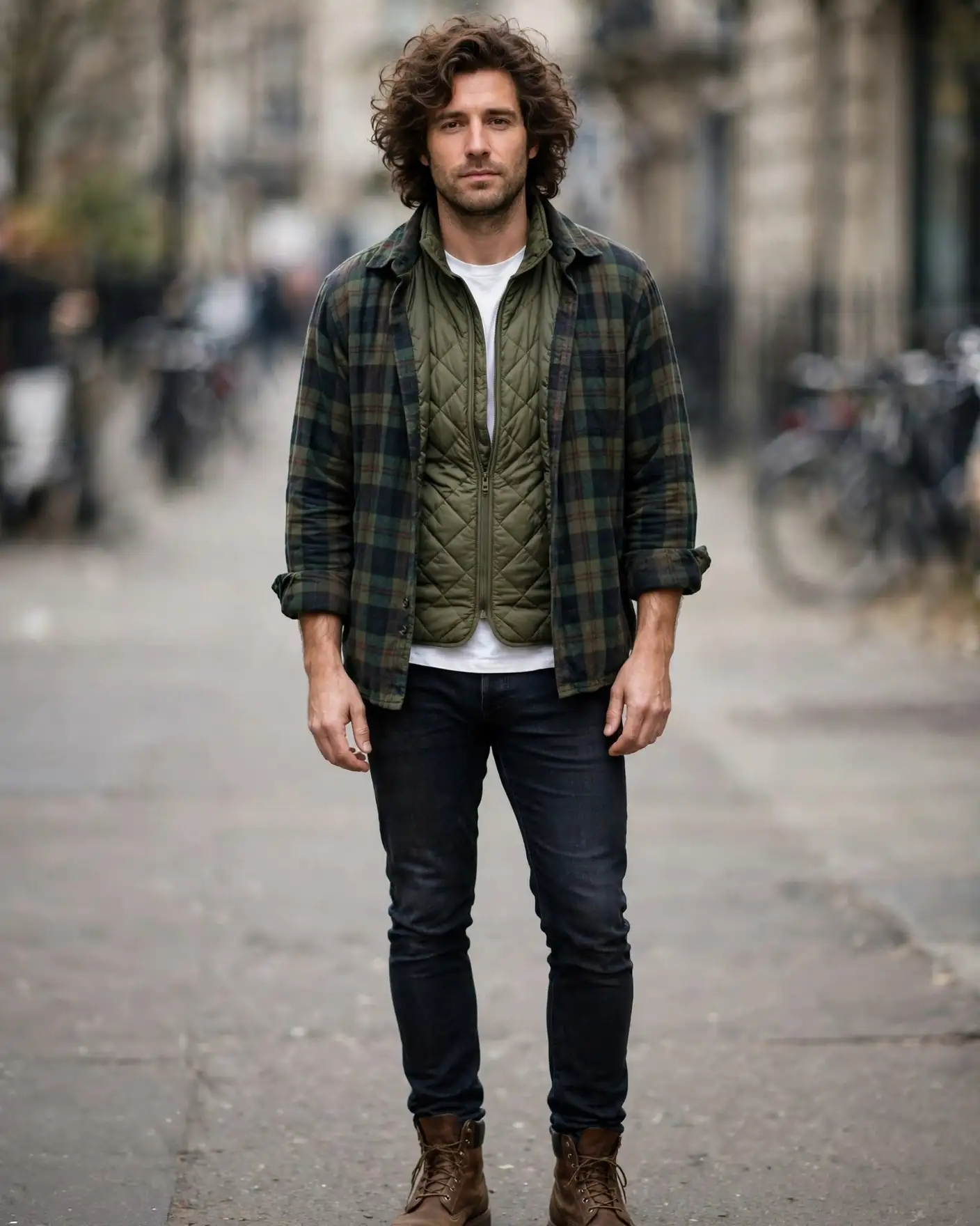 The Vest and Overshirt