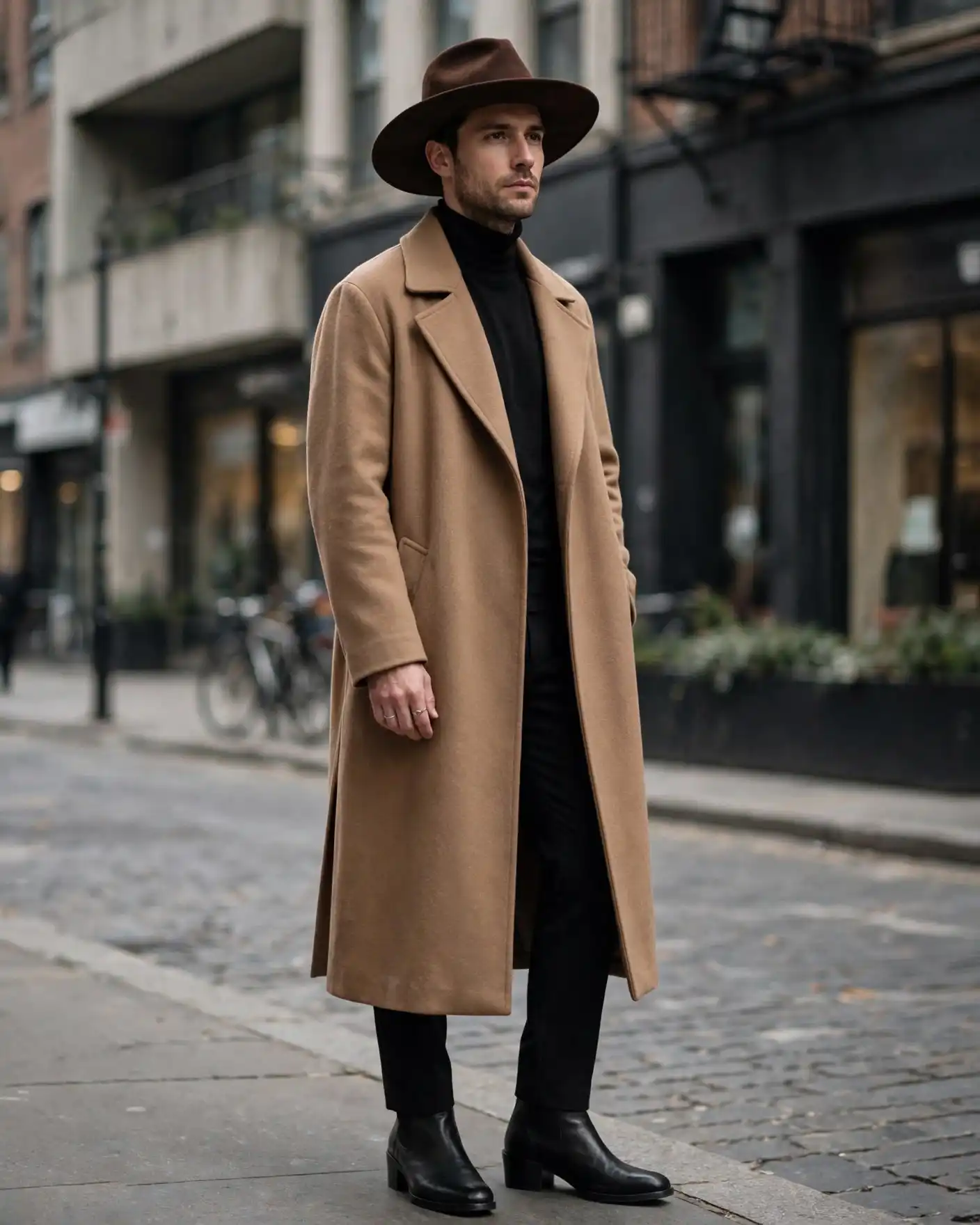 13 Men's Fall Hats That Actually Upgrade Your Entire Outfit 8 The Wide-Brim Felt Hat