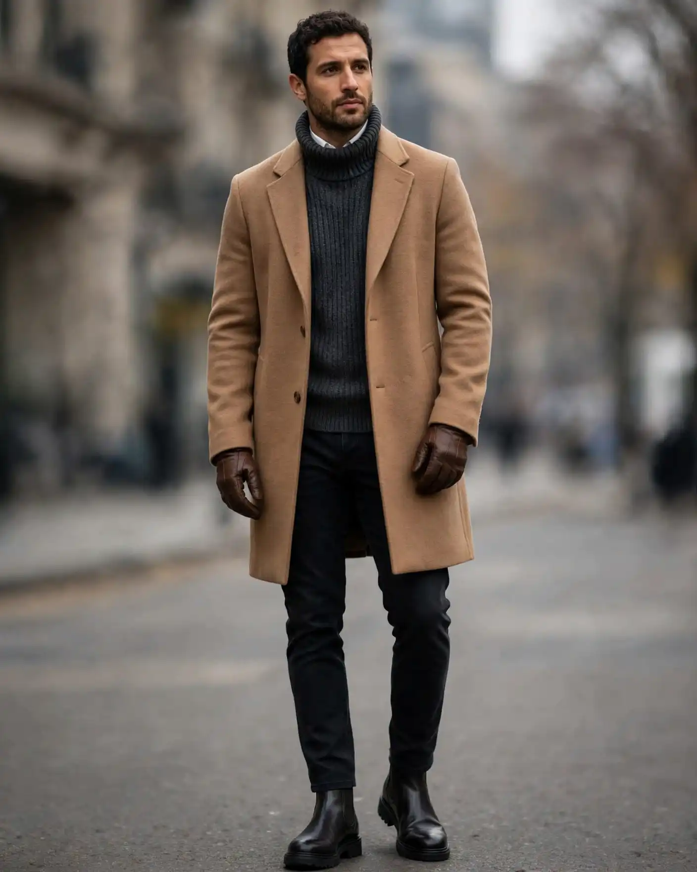 Men's Fall and Winter Jackets That Look Expensive 3 The Wool Overcoat