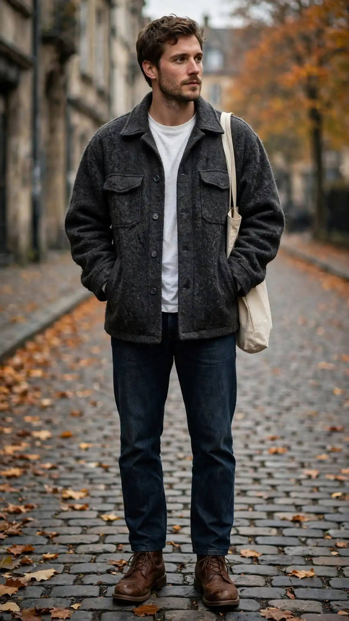 Autumn Jackets for Men That Always Look Stylish 12 The Wool Overshirt