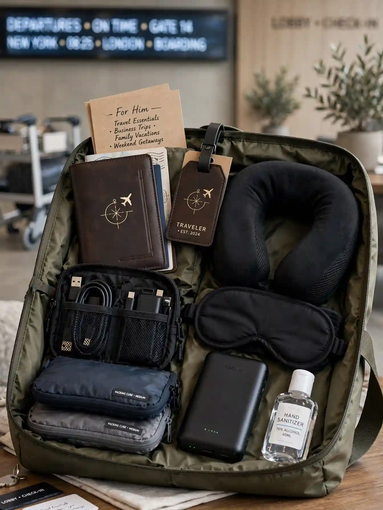 Best Gift Basket Ideas for Men That Stand Out 11 Traveler Gift Basket Ideas for Men