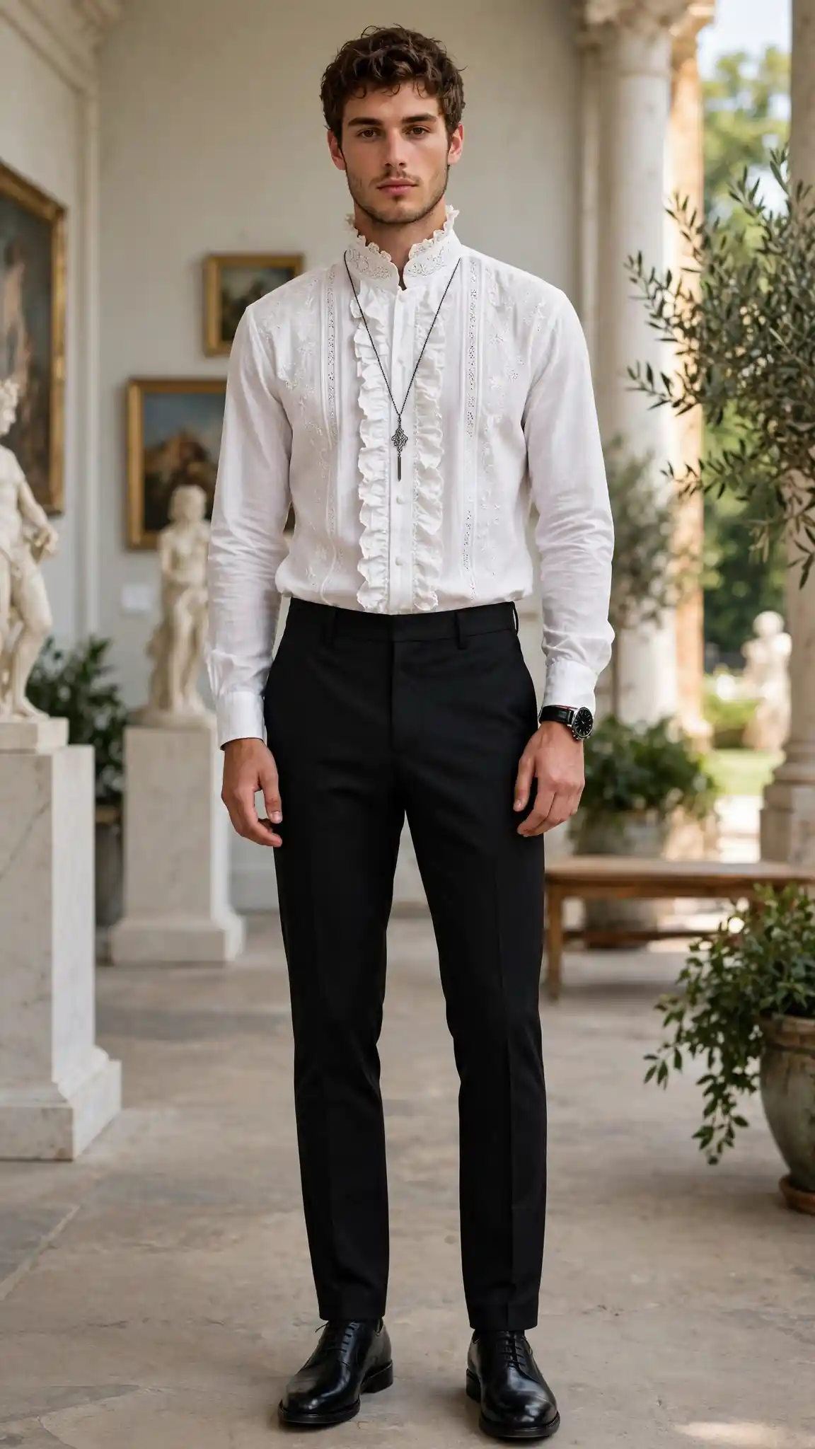Summer Goth Outfits: 14 Ideas That Feel Cool & Edgy 5 Victorian-Inspired Summer Shirt