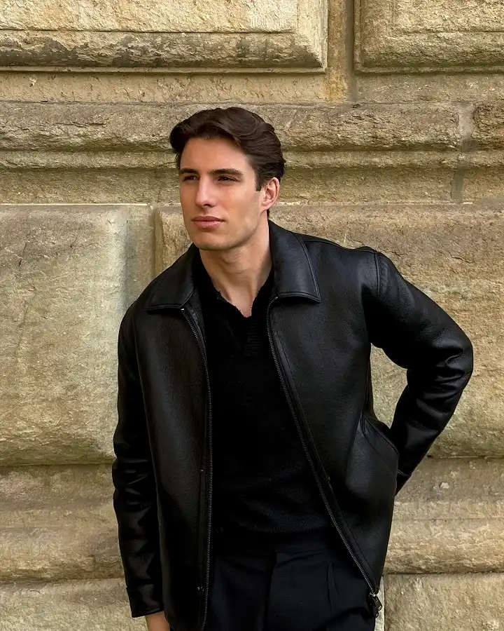 Men's Black Autumn Jacket: 19 Ideas for Every Day 5 philip.sbrt 1740670947