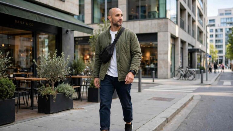 Bald Men Casual Style Ideas