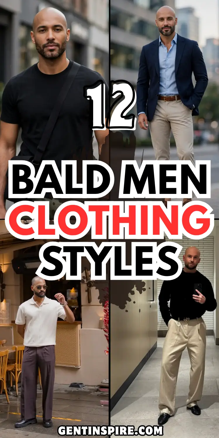 Bald Men Clothing Styles That Look Great 1 Bald Men Clothing Styles