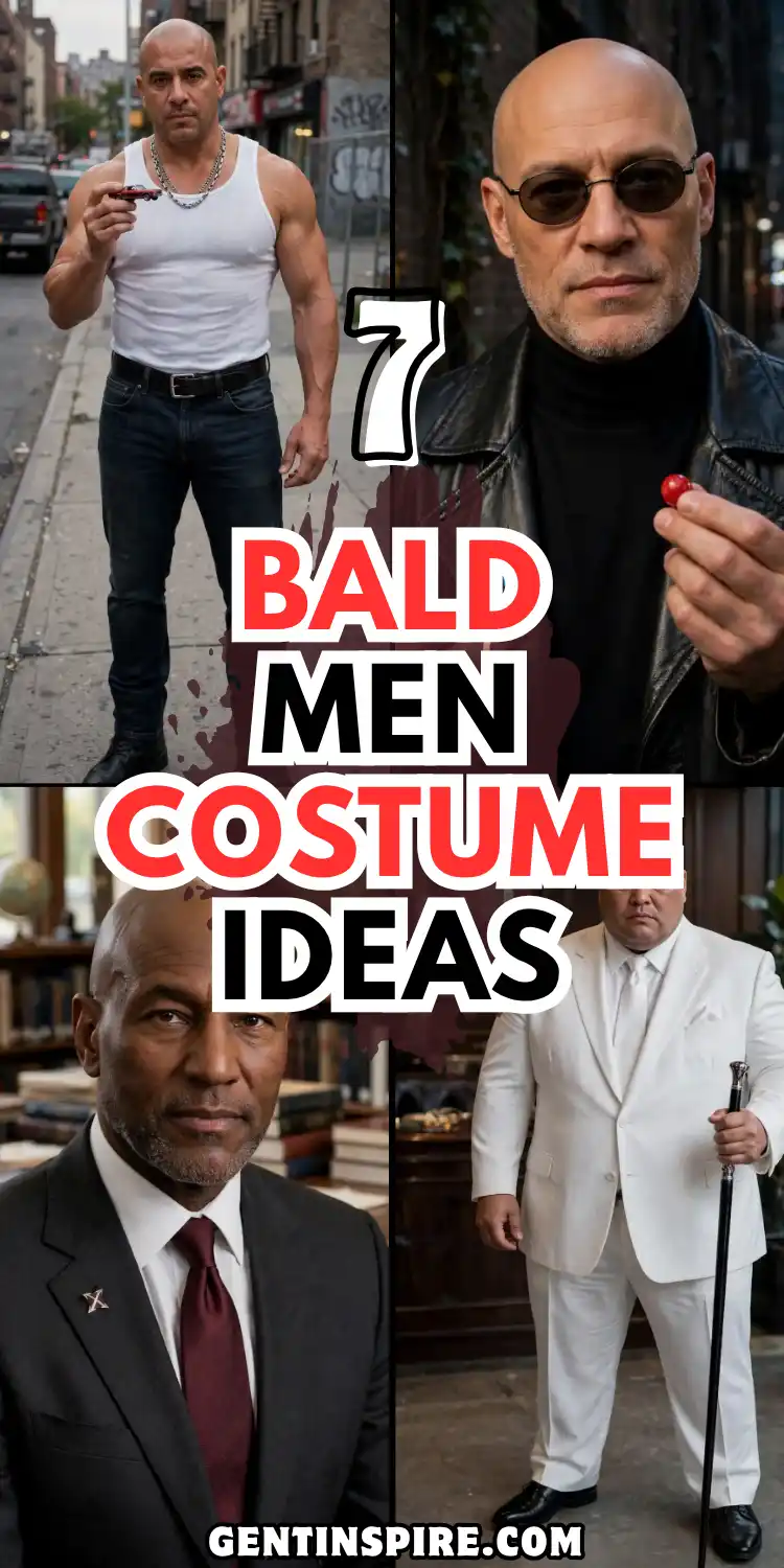 Bald Men Costume Ideas for an Unforgettable Look 1 Bald Men Costume 1