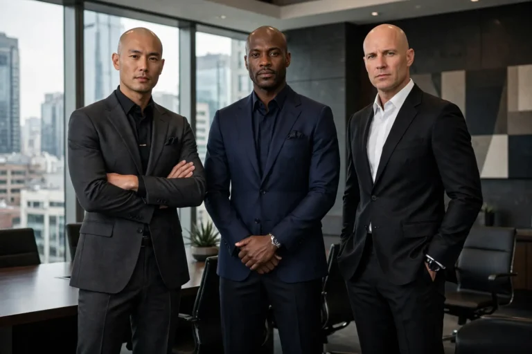 Bald Men Formal Styles