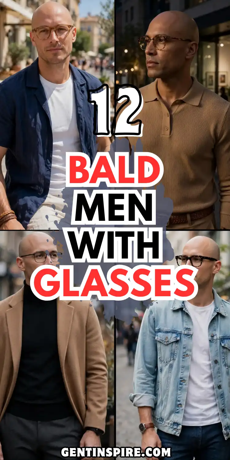 Bald Men with Glasses