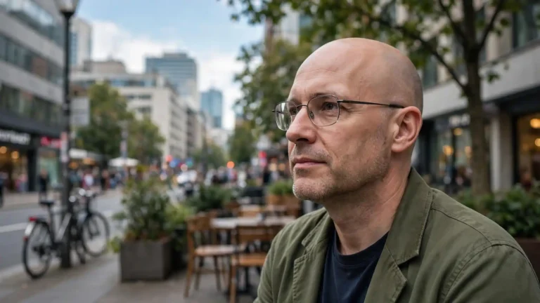 Bald Men with Glasses