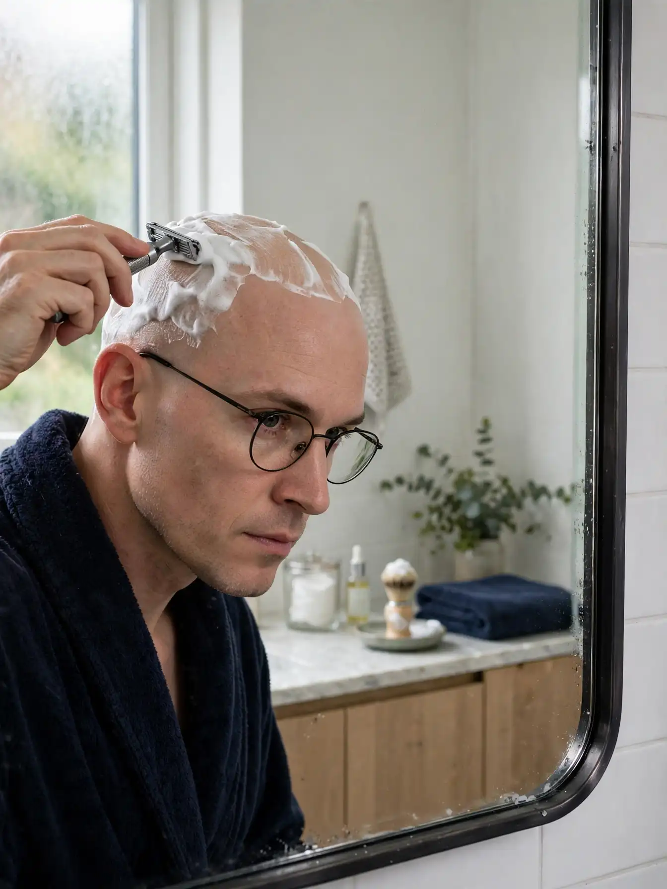 Skincare Routine for Bald Men