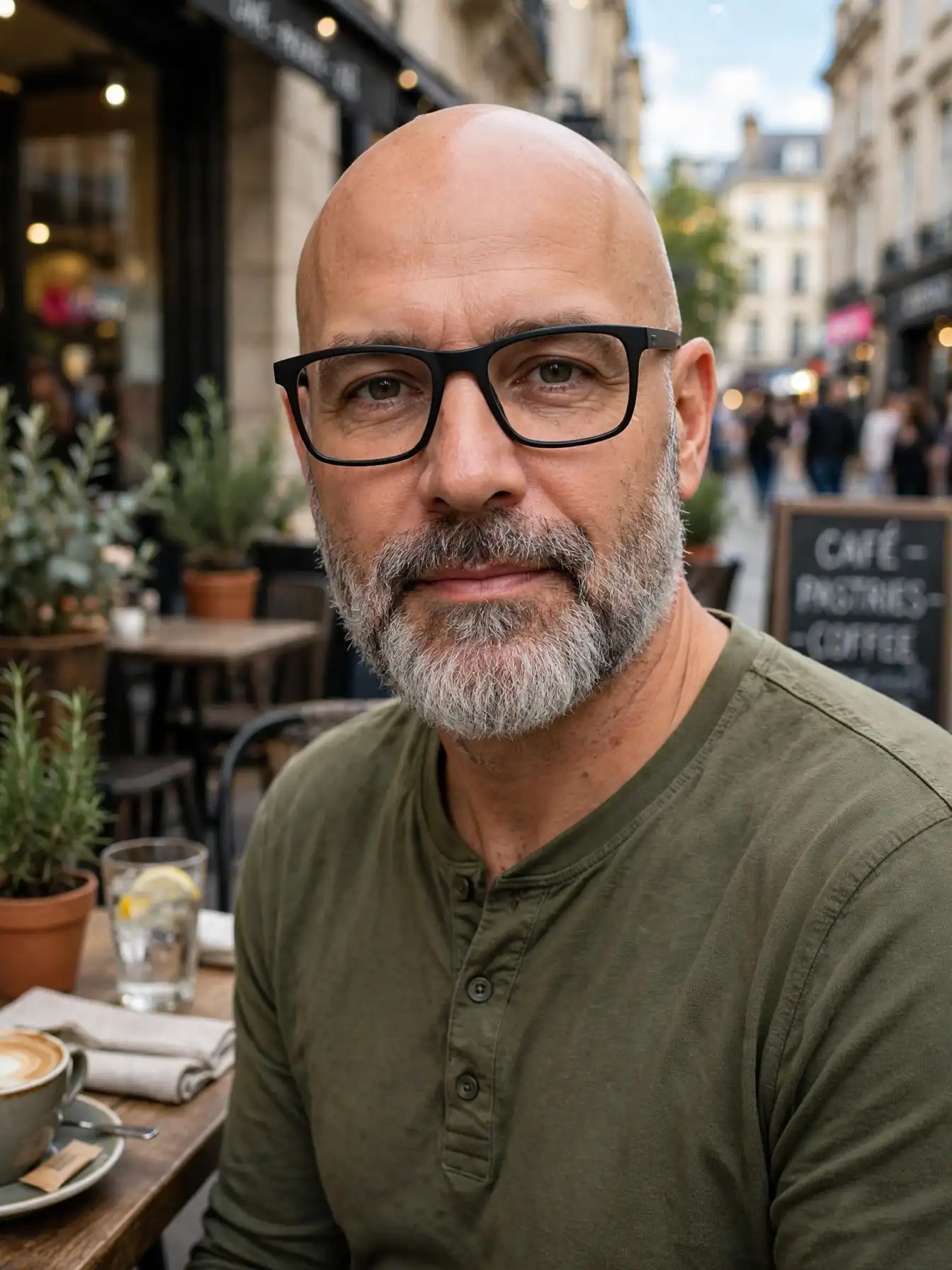 13 Bald Men Facial Hair Styles for a Sharp Appearance 13 The Salt-and-Pepper Natural Beard