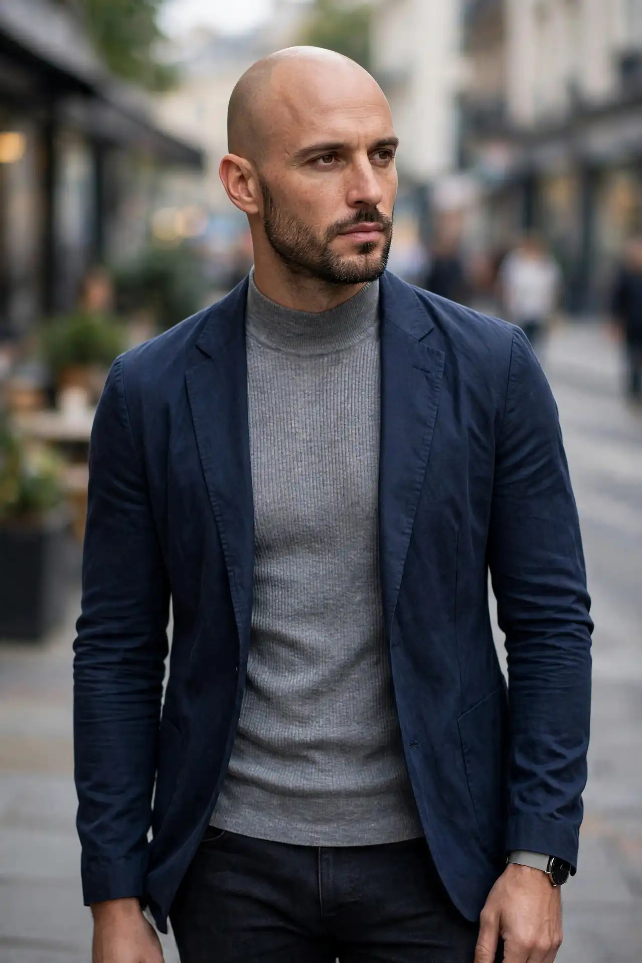 Bald Men Clothing Styles That Look Great 8 The Smart Layered