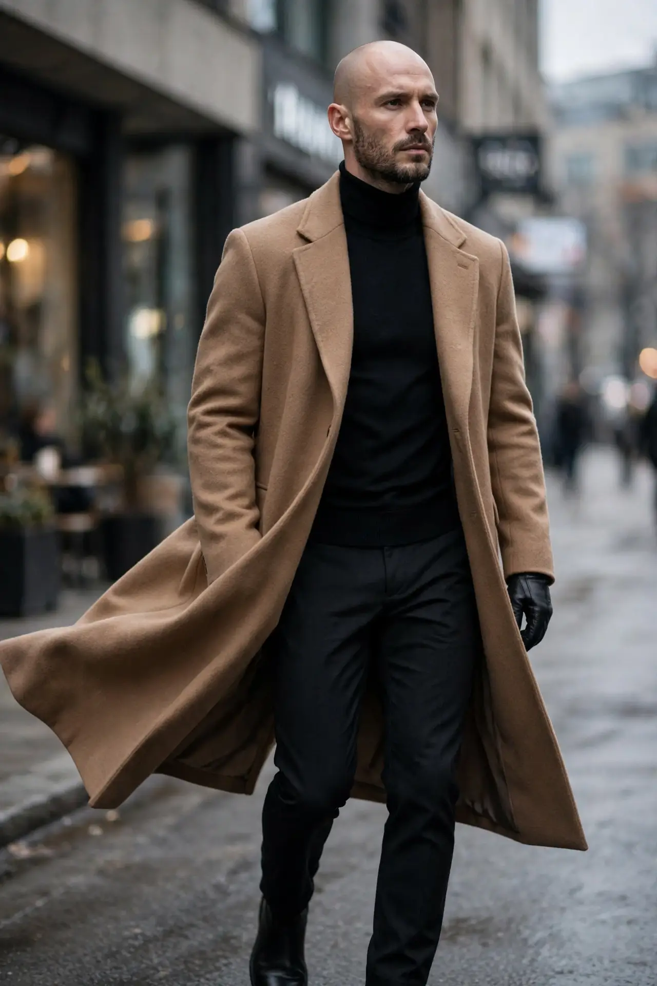 Bald Men Clothing Styles That Look Great 13 The Statement Outerwear