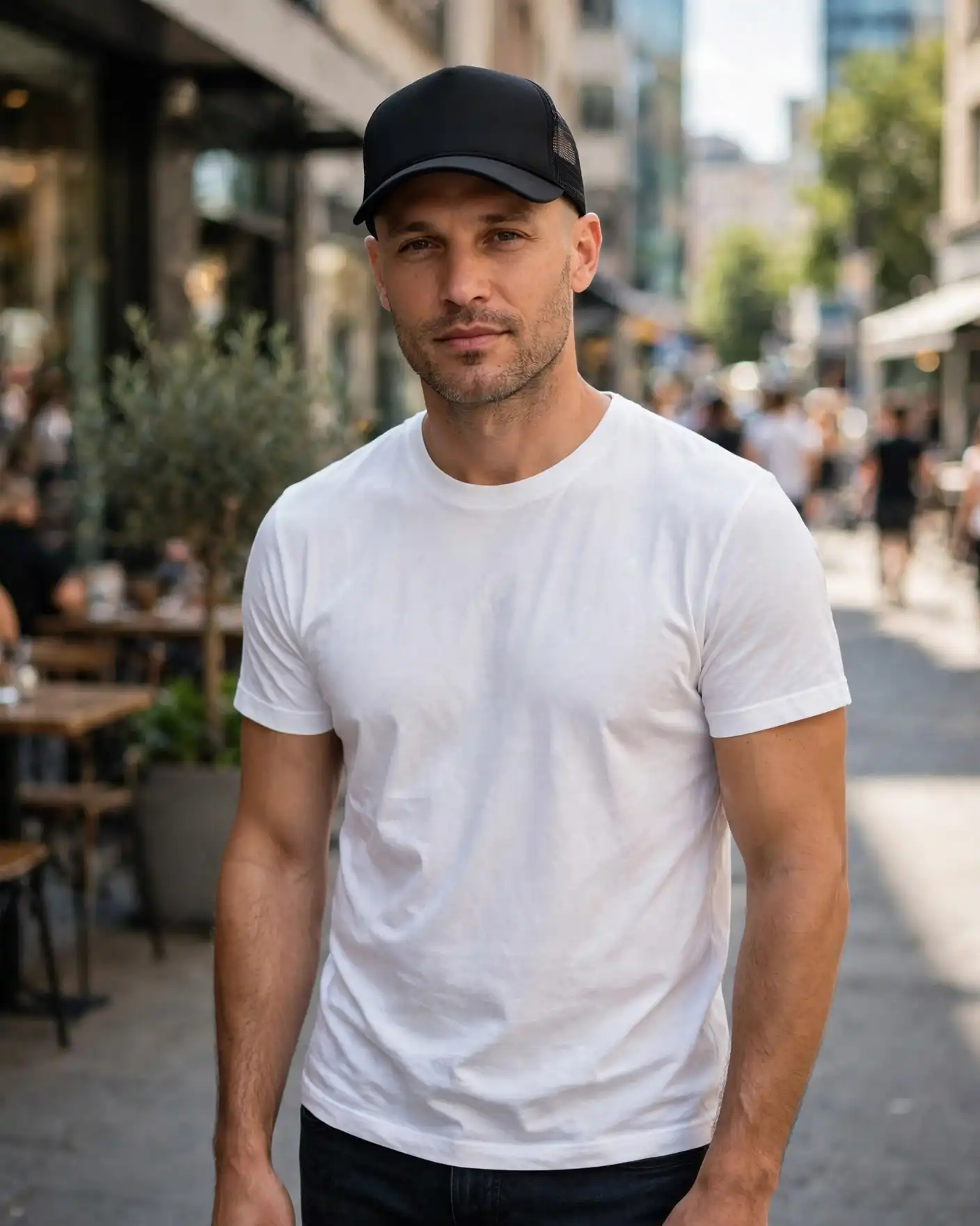 11 Bald Men Cap Ideas for a Stylish Look 8 The Trucker Cap