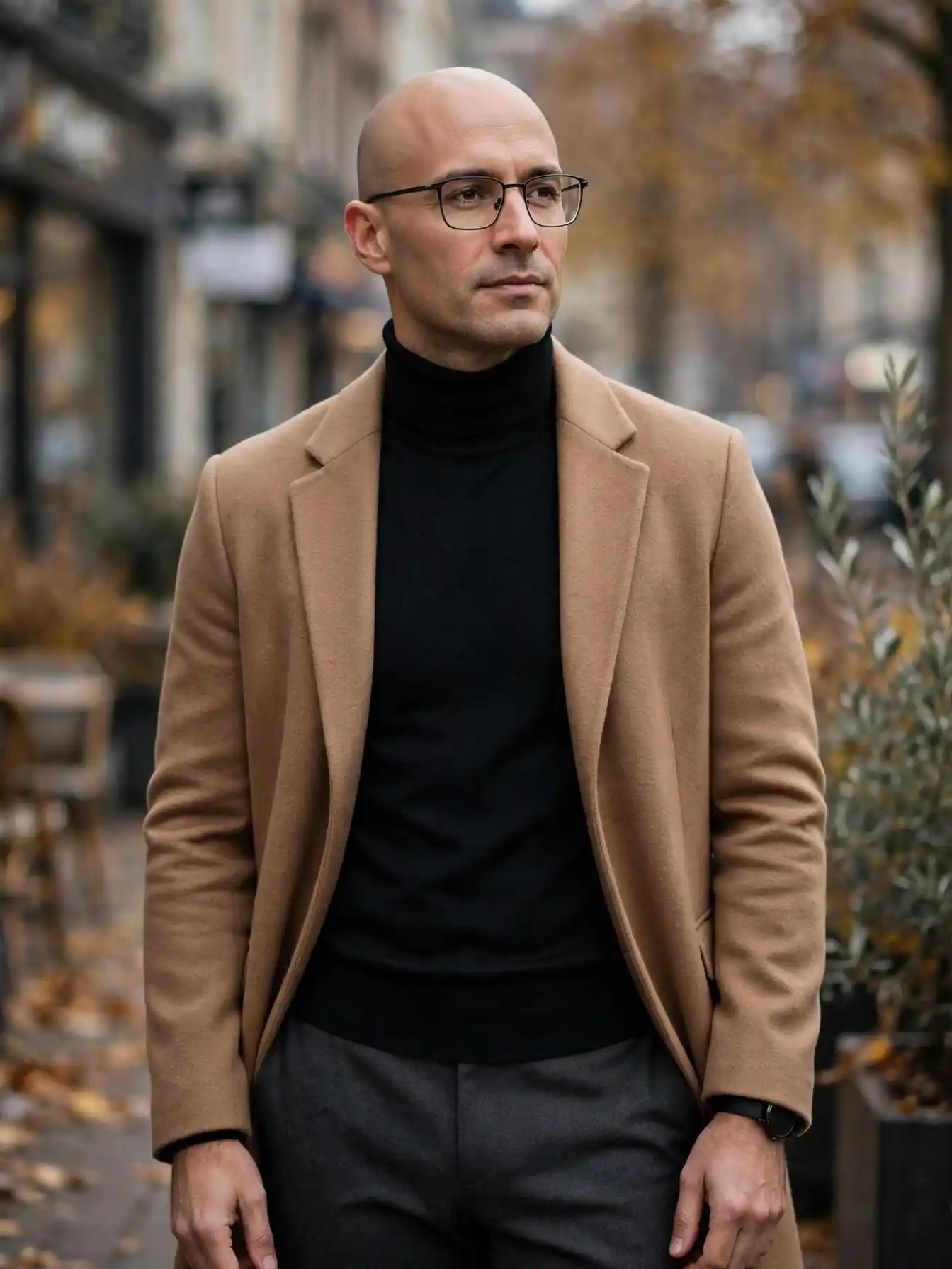 The Turtleneck and Trousers