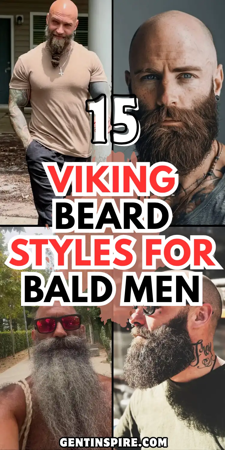 Viking Beard Styles for Bald Men