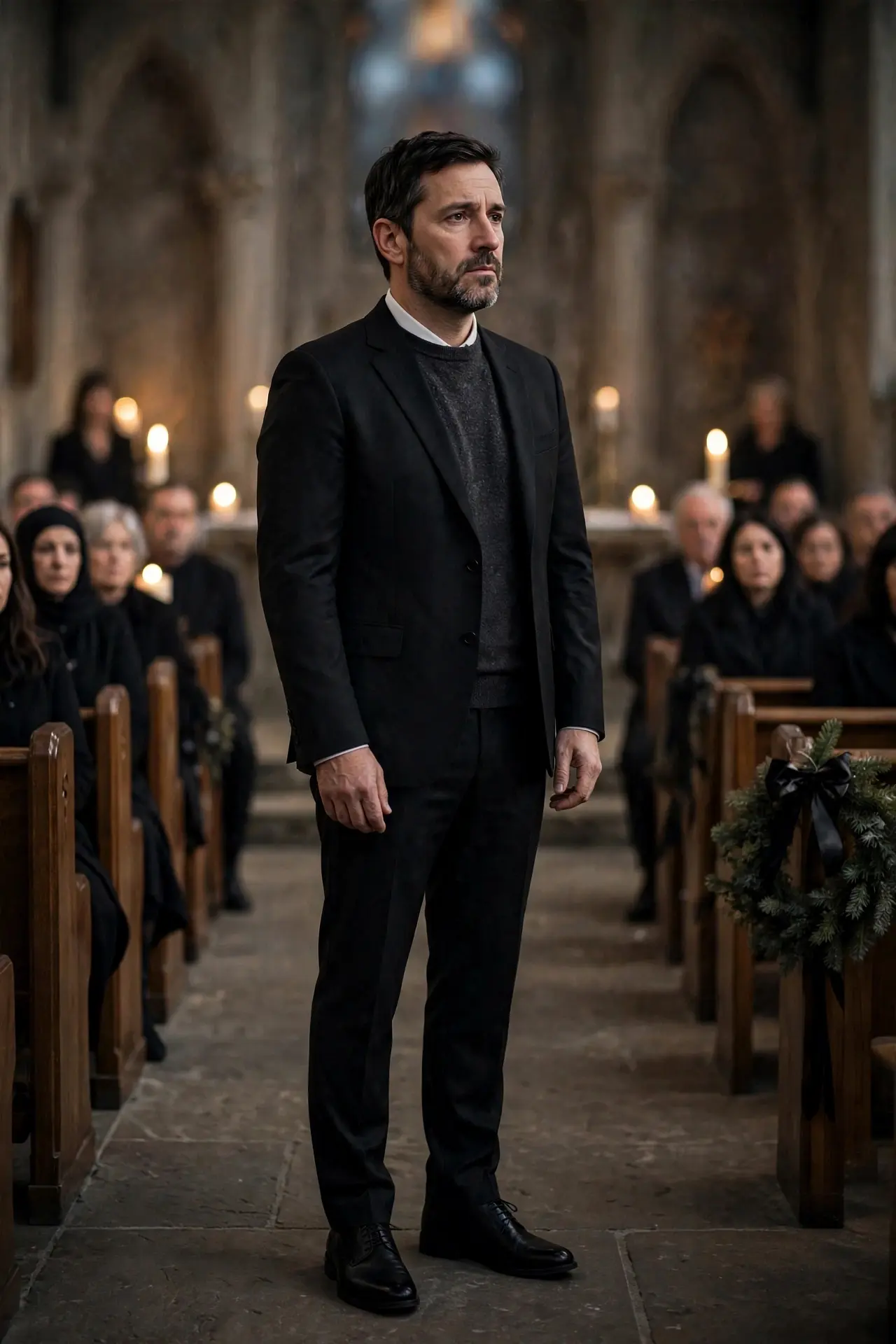 How to Layer a Men’s Funeral Outfit for Winter 2 Add a Conservative Sweater