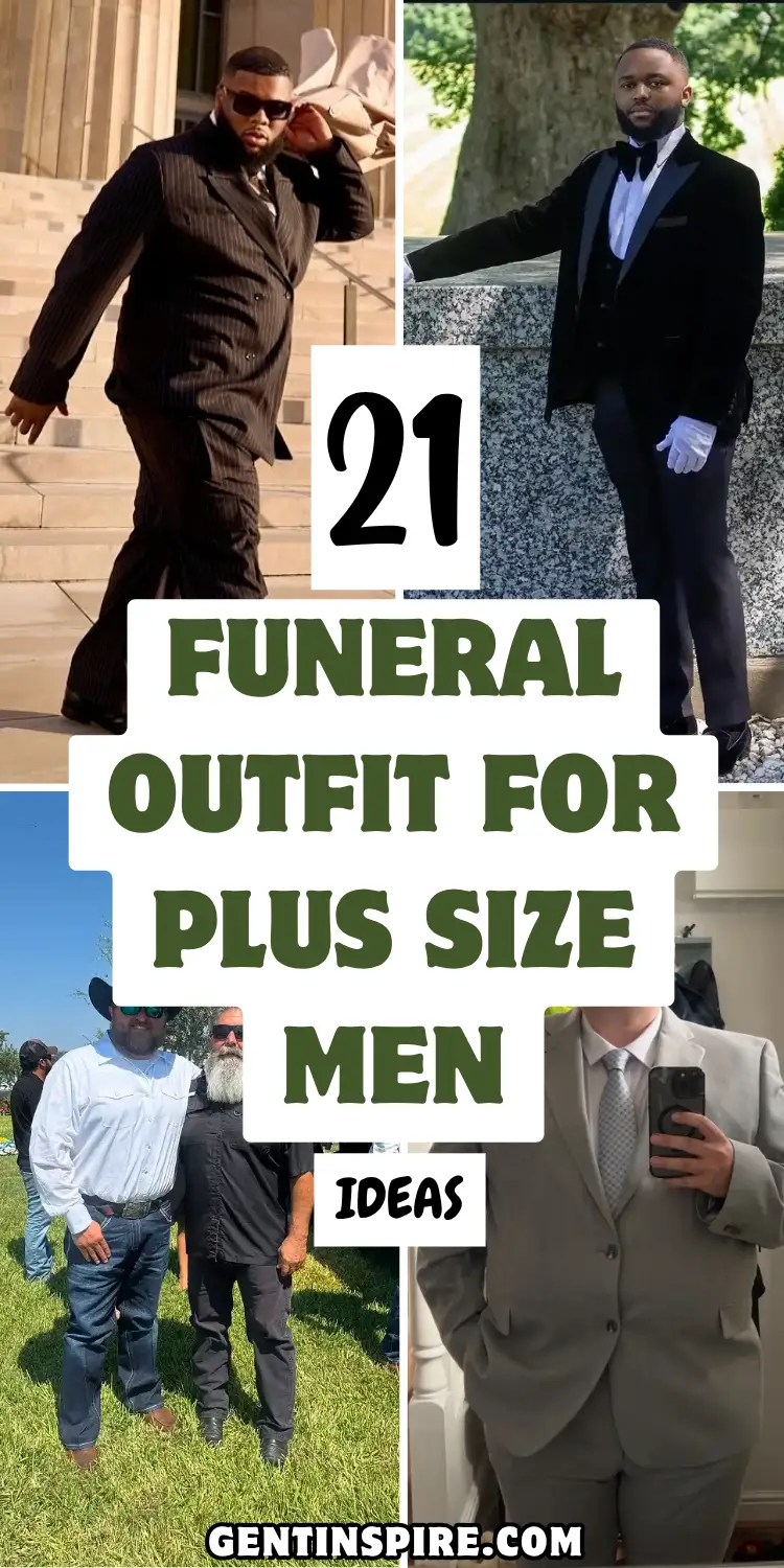 21 Funeral Outfit for Plus Size Men That Actually Fit Right 1 Funeral Outfit for Plus Size Men