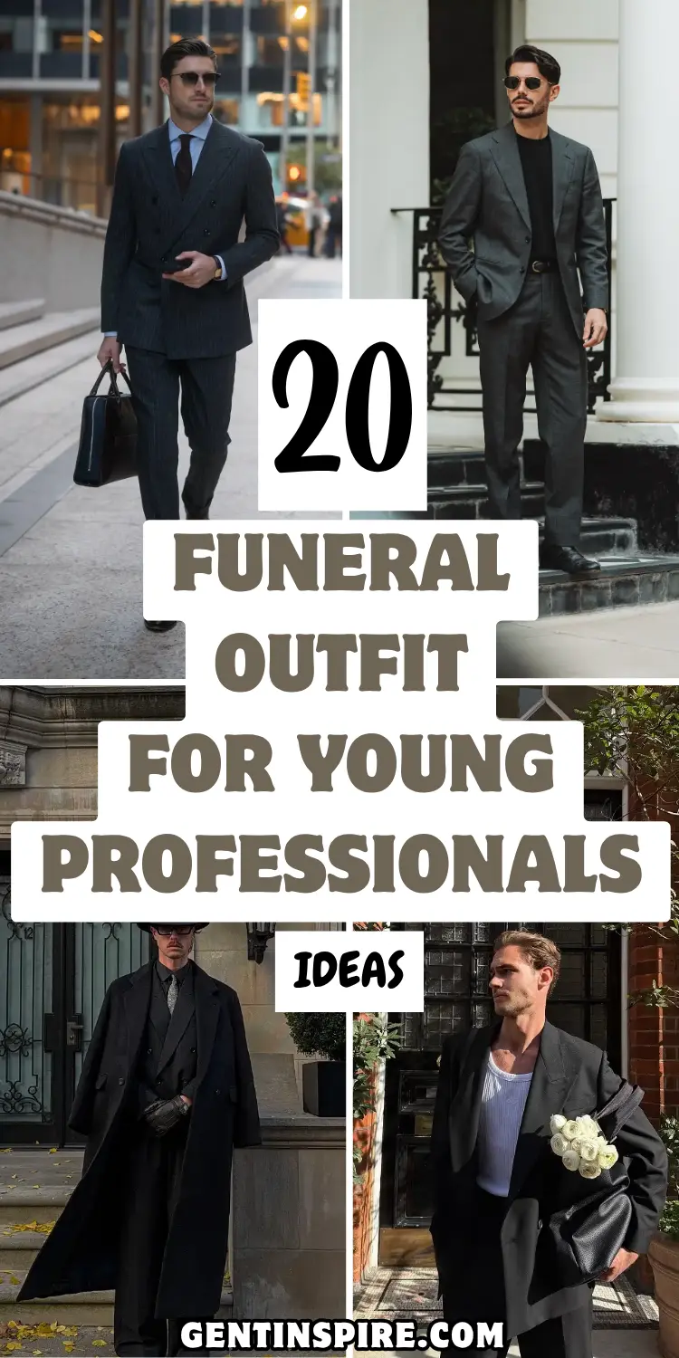 20 Funeral Outfit for Young Professionals, From Classic to Cold Weather 1 Funeral Outfit for Young Professionals