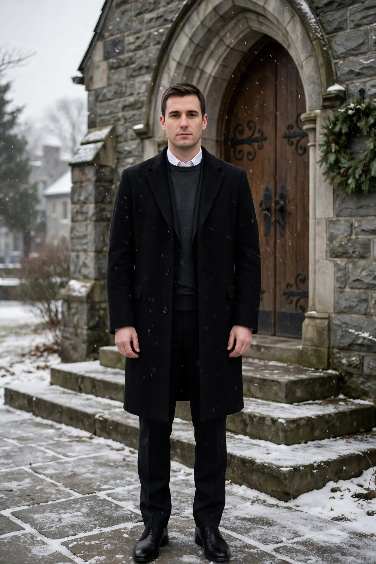 How to Layer a Men’s Funeral Outfit for Winter 3 Layer With a Formal Overcoat