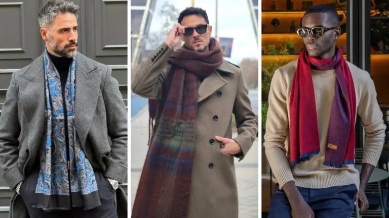 Men Winter Scarf Styles