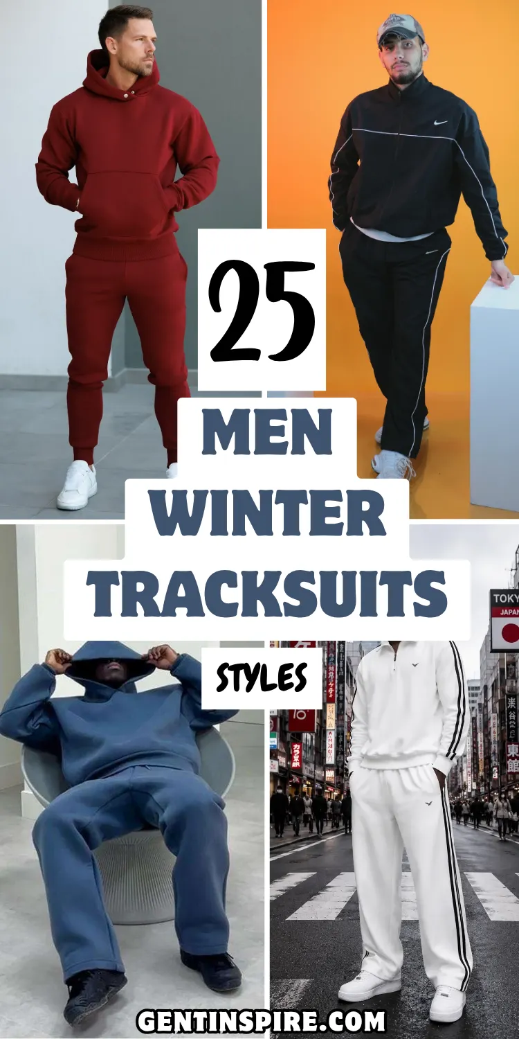 25 Men Winter Tracksuits That Actually Look Good, Not Just Warm 1 Men Winter Tracksuits