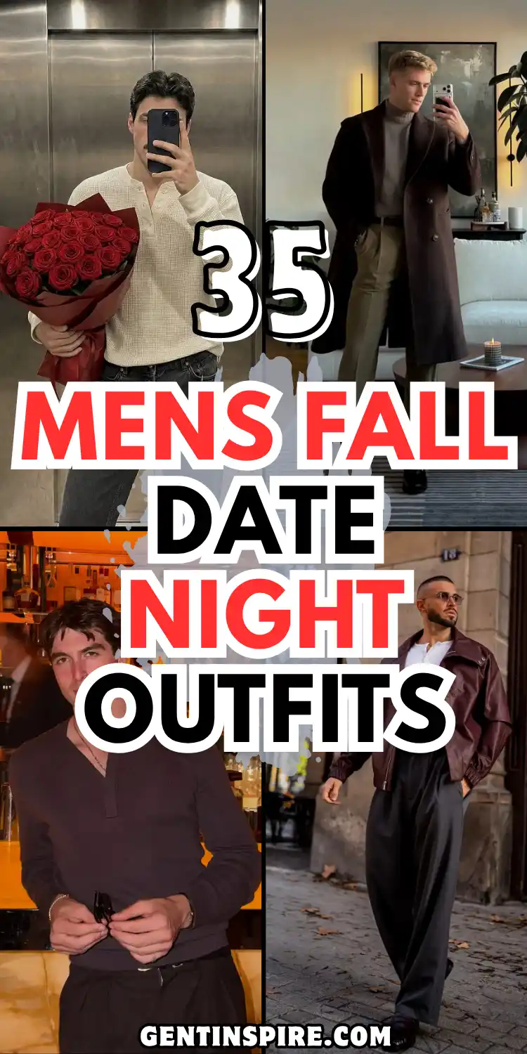 35 Mens Fall Date Night Outfits That Actually Look Like You Tried (In a Good Way) 1 Mens Fall Date Night Outfits