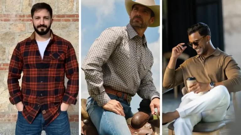 Mens Fall Long Sleeve Shirts Ideas