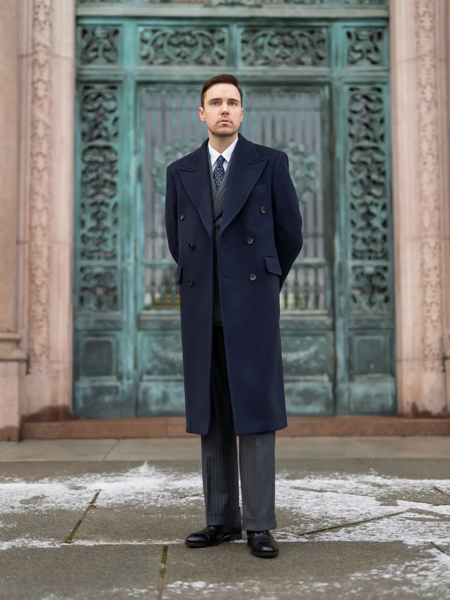 25 Men Winter Formal Outfit Ideas With Overcoats, Suits and Smart Layers 17 jespersoendergaard 1765471192