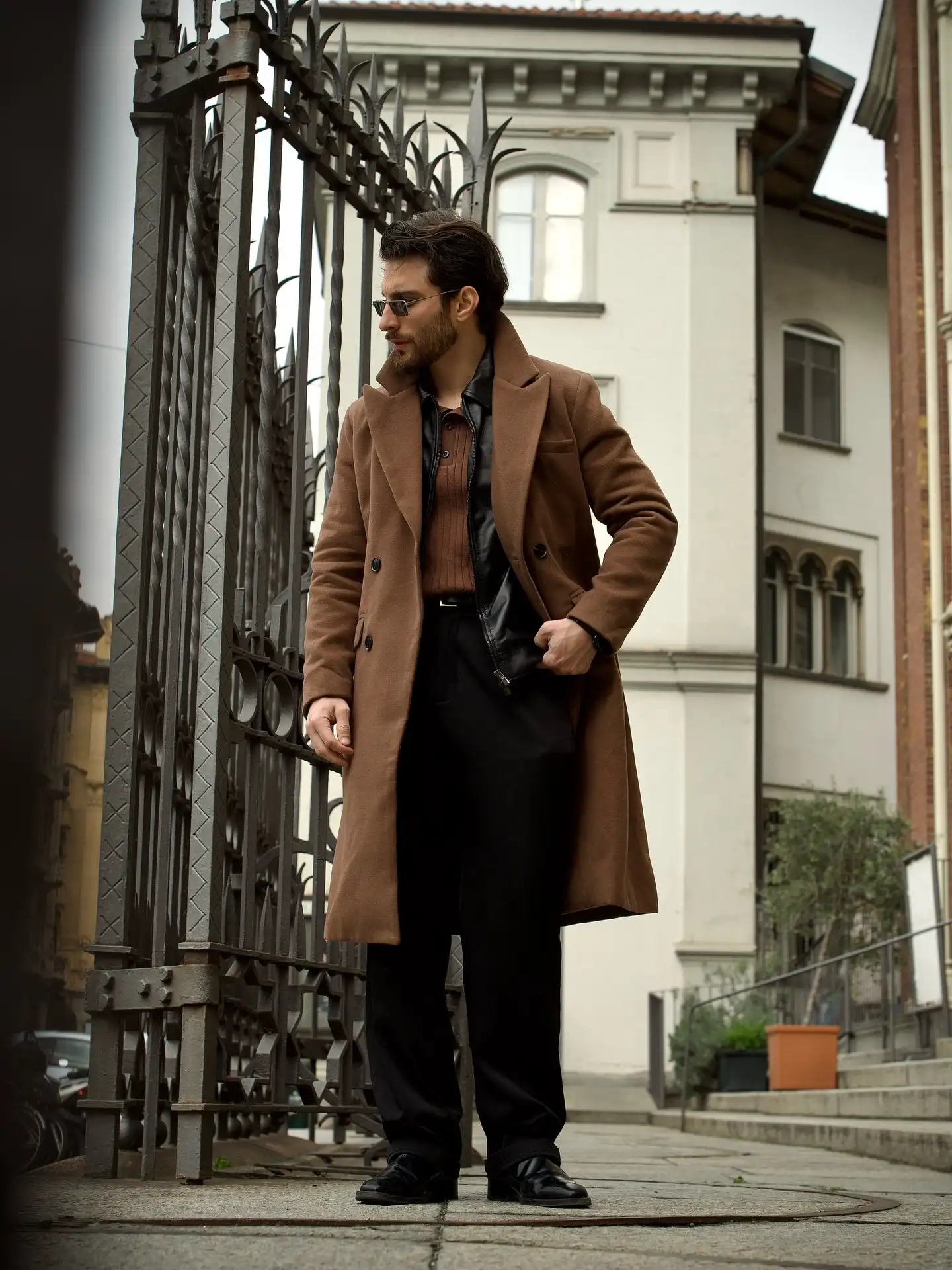 16 Men Winter Long Coat Outfits Worth Copying This Season 6 luigi de blasio 1775572339