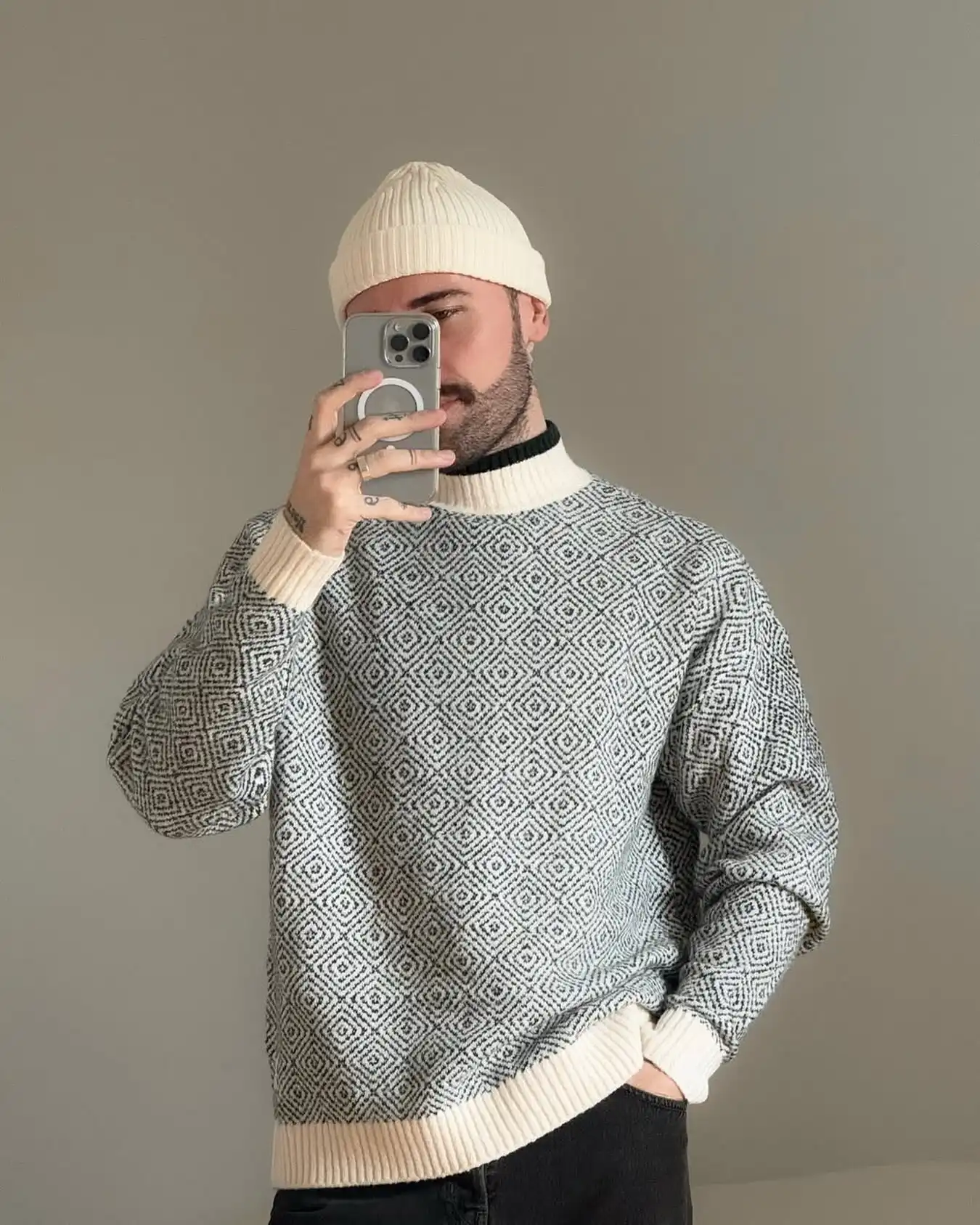 30 Men's Winter Sweater Styles Worth Copying This Season 25 native youth 1789039274