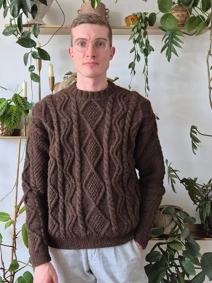 30 Men's Winter Sweater Styles Worth Copying This Season 28 whatmoritzknits 1750785502